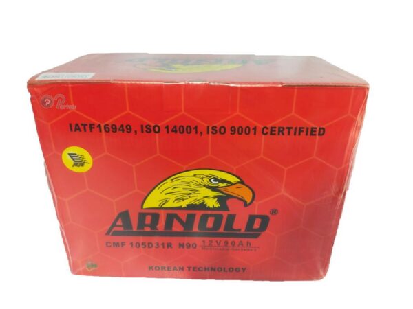 ARNOLD 12V AUTOMOTIVE CMF 90AH CAR BATTERY MAINTENANCE FREE