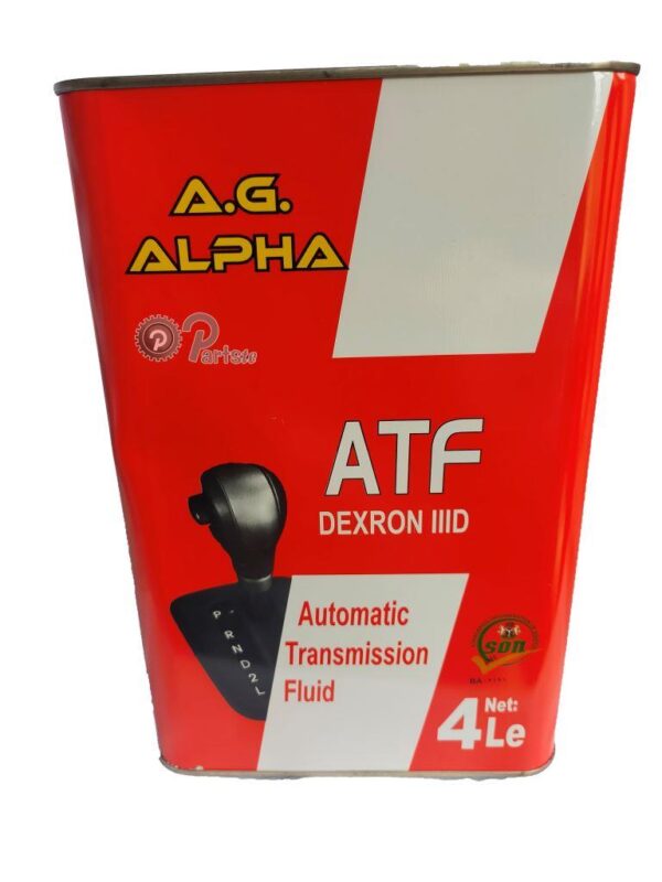 A.G. ALPHA ATF DEXRON III D AUTOMATIC TRANSMISSION FLUID (4 LITRES)