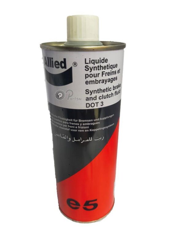 ALLIED BRAKE AND CLUTCH FLUID DOT 3 SYNTHETIC e5 (485ML)