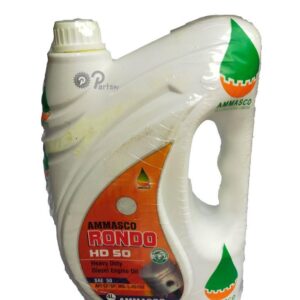 AMMASCO RONDO HEAVY DUTY DIESEL ENGINE OIL, SAE 50, API CF SF (4 LITRES)