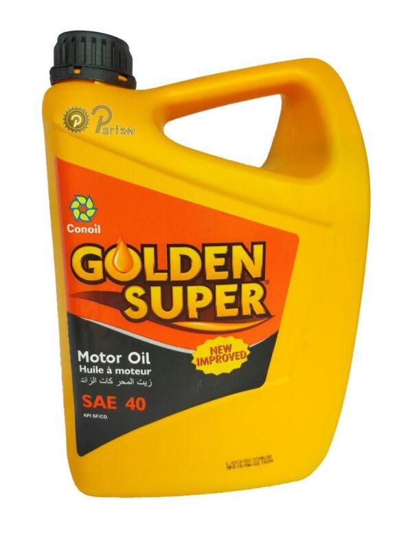 CONOIL GOLDEN SUPER MOTOR OIL, SAE 40, API SF CD (4 LITRES)