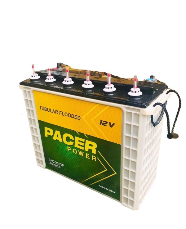 PACER POWER 12V 230AH TUBULAR FLOODED INVERTER BATTERY